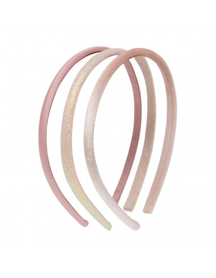 Pretty Headband Pack Pink