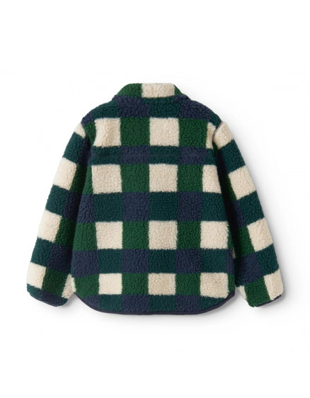 Nolan Pile Jacket Mega Check garden 2