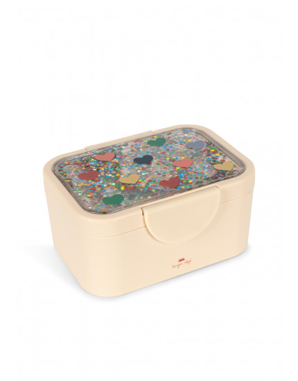 Glitter Lunch Box Bon Coeur Colore