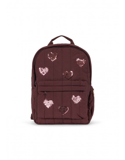 Juno Sequin Backpack Decadent Chocolate