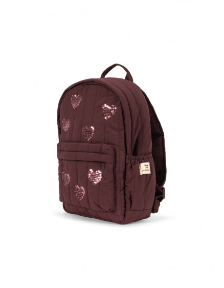 Juno Sequin Backpack Decadent Chocolate 2