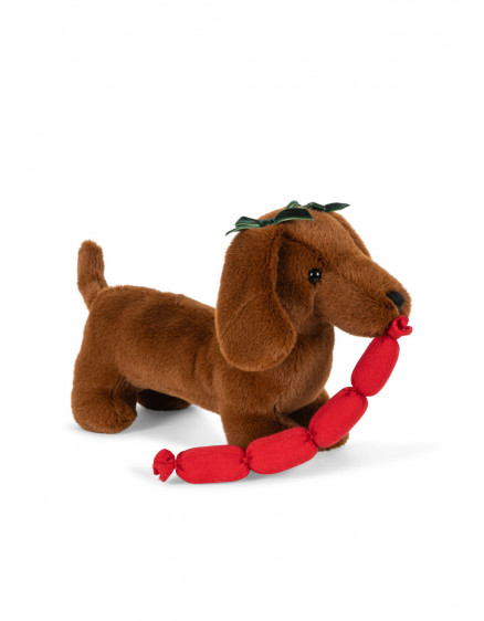 Chorizo Sausage Dog Brown 2