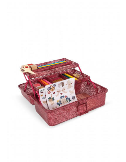 Creative Art Caddy Glitter Rose One Size