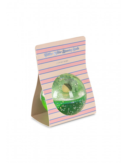 Прозора куля Glitter Lemon