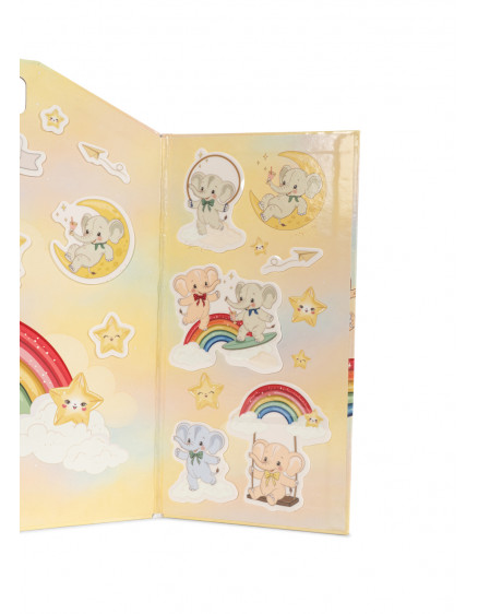 Книжка з наліпками My Sticker World Multi 3
