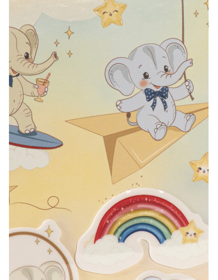 Книжка з наліпками My Sticker World Multi 4