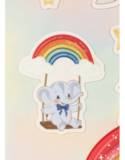 Книжка з наліпками My Sticker World Multi 6