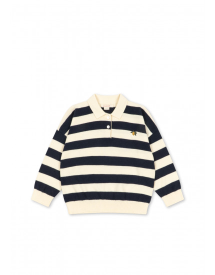 Світшот-поло Manis Navy Stripe