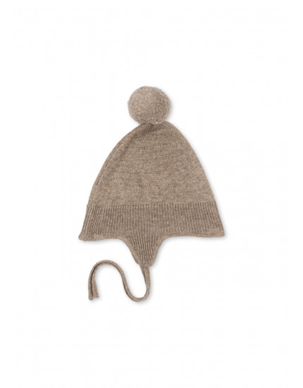 Mattou Knit Helmet Light Brown