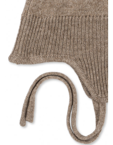 Mattou Knit Helmet Light Brown 3