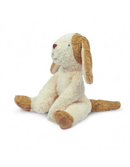 Floppy Animal Dog Small White Beige