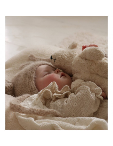 Floppy Bear Small White 2