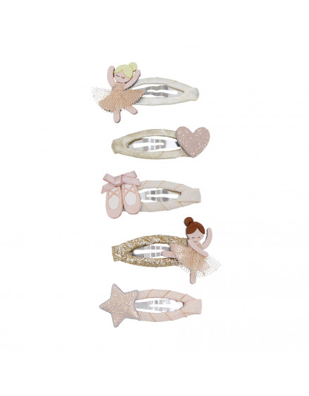 5 х Заколки Ballerina Mini Neutral