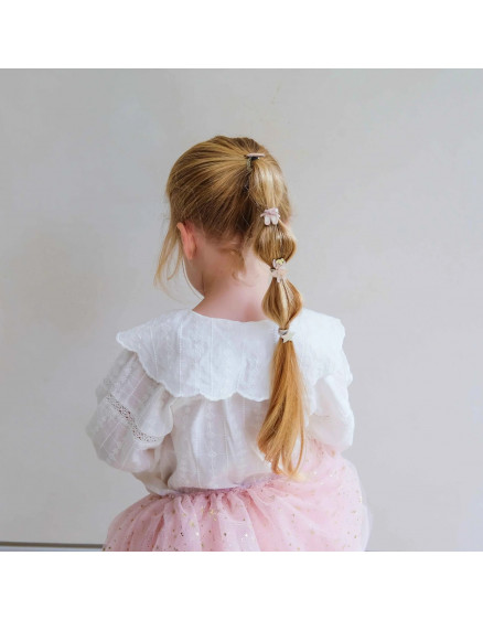 Ballerina Mini Hair Ties Neutral 3