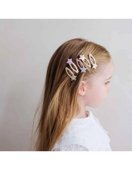 Stellina Mini hair clips Shimmer 2