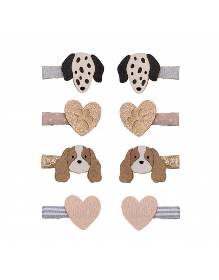 Puppy Love Salon hair clips Neutral One Size
