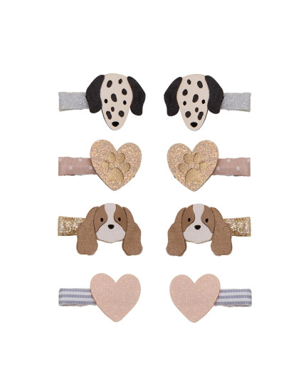 Puppy Love Salon hair clips Neutral One Size