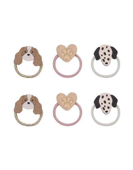 Puppy Love Mini hair ties Neutral One Size