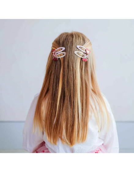 4 х Заколки Fancy Cherries Pink 3