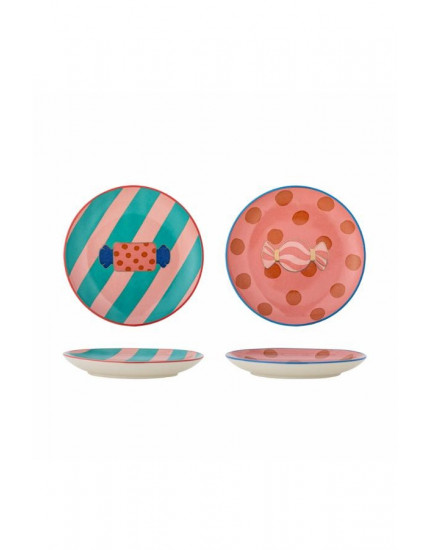 Caramella Plate Multi Stoneware One Size