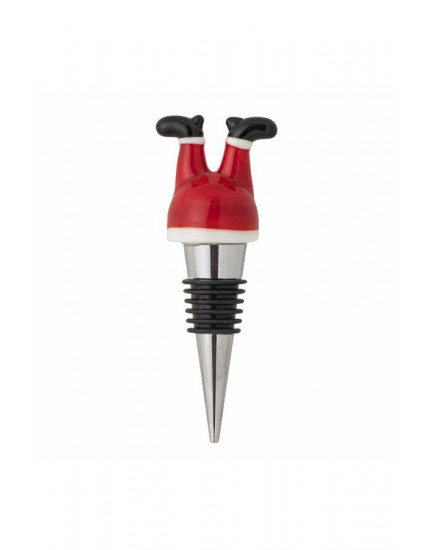 Lynn Wine Stopper Red Glass