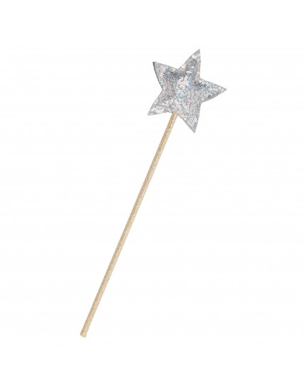 Sequin wand Silver