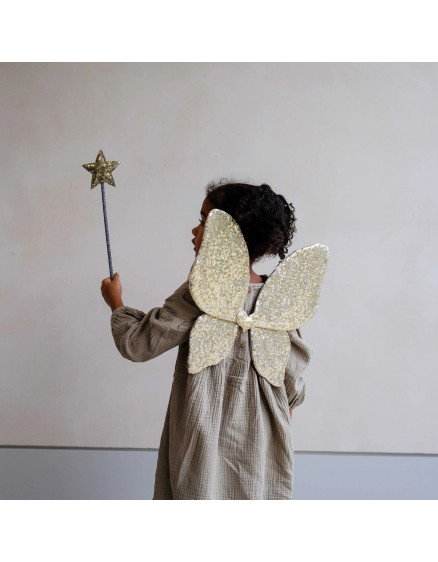 Sequin wand Gold 2