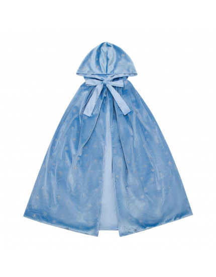 Ice Queen Velvet cape Blue