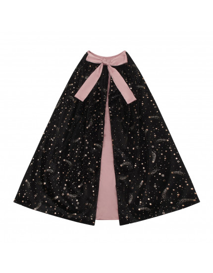 Ethel Velvet Witch cape Black