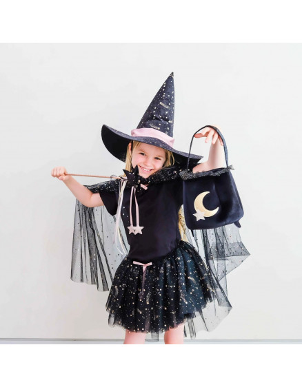 Ethel Tulle Witch cape Black 4