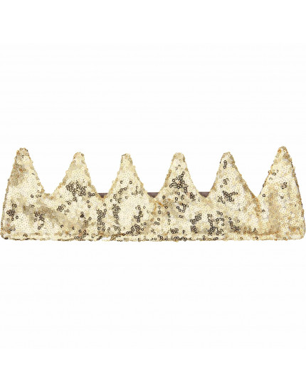 Sequin crown Gold
