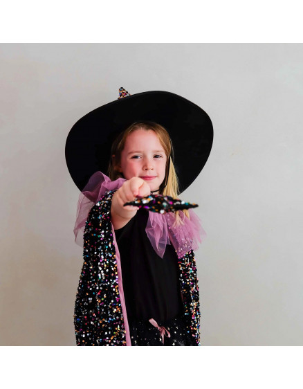 Dazzle Sequin Witch hat Multi 4