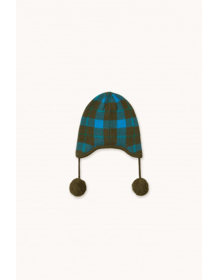 Шапка Baby Check Blue Beanie 2