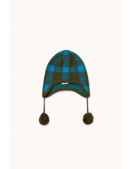 Шапка Kids Check Blue Beanie 6-10Р