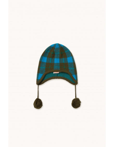 Шапка Kids Check Blue Beanie