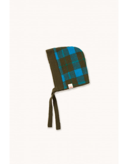 Бонетка Check Blue 6-12M