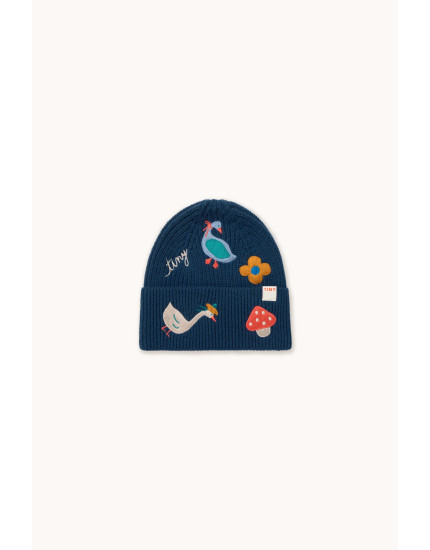 Winter Pond Beanie Blue 6-10Y