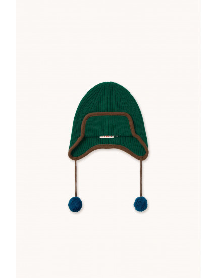 Шапка Pompom Beanie Green Kids