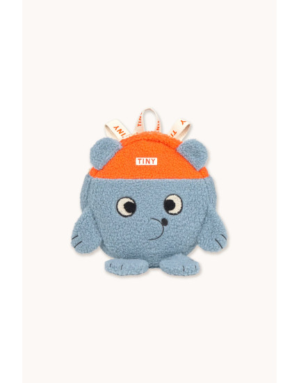 Bear Toddler Backpack Denim Blue One Size