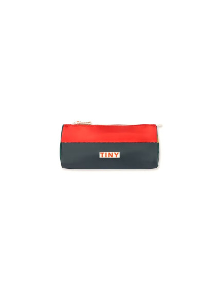 Color Block Pencil Case Multi One Size