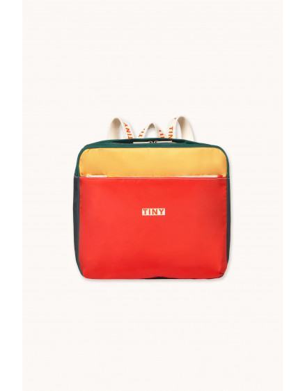 Color Block Backpack Mini Multi
