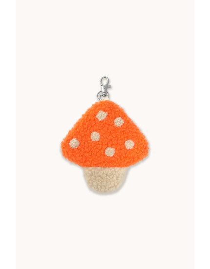 Mushroom Key Chain Summer Red One Size