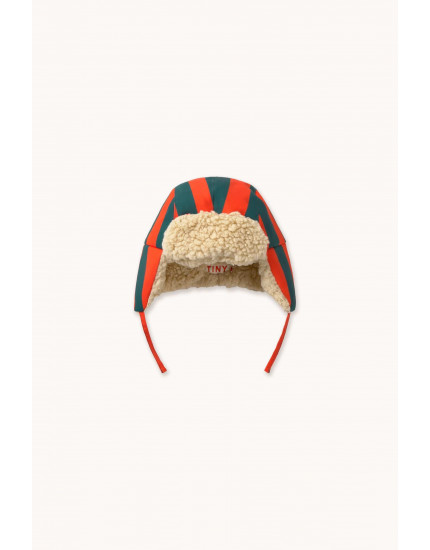 Striped Chapka Summer Red