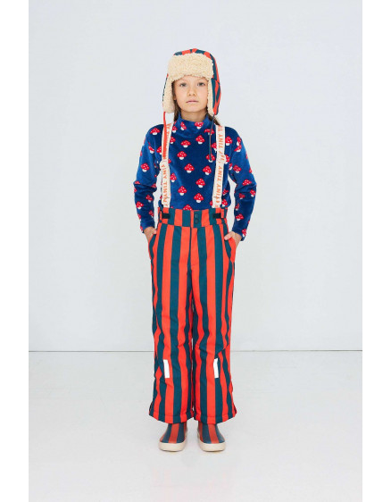 Striped Chapka Summer Red 5