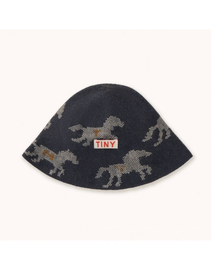 Horses Bucket Hat Ink Blue