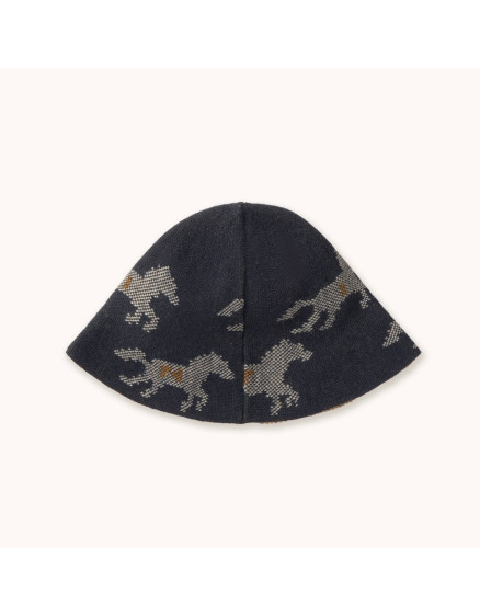 Horses Bucket Hat Ink Blue – 8-14Y 2