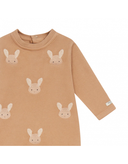 Комбінезон Phlyn Bunnies Rose Mocha 3