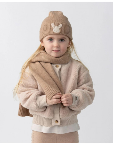 Шапка Evaran Bunny Hazelnut 2