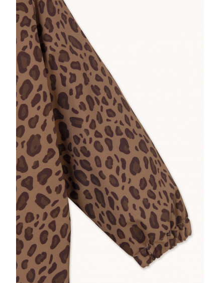 Animal Print Snow One-Piece Mocha 4