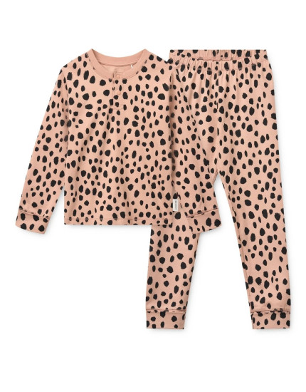 Wilhelm Grow Printed Pyjamas Set Leo Pale 110-116